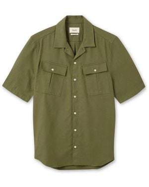 Forét Short Sleeve Shirts - Vert