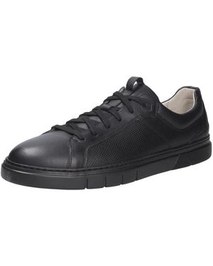 Gabor Herren Schnürsneaker Aus Feinem Leder - Schwarz