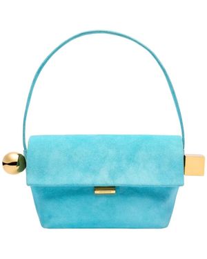 Jacquemus Vierkante Tas Le Rond Carre - Blauw