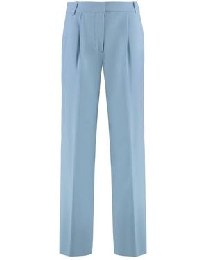 Calvin Klein Straight Pants - Blue