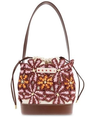 Marni Bucket Bags - Red