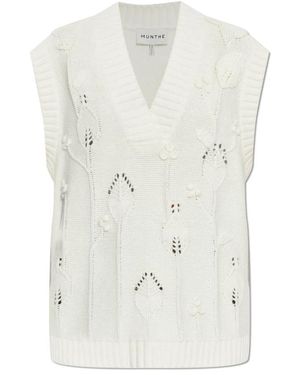 Munthe Baburi Vest - Wit