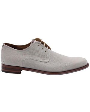 Floris Van Bommel Lässiger Schnürschuh - Grau