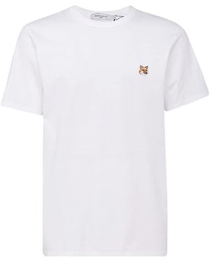 Maison Kitsuné T-Shirts - Bianco