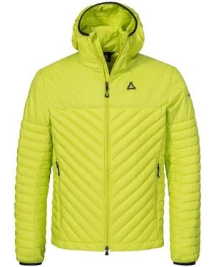 Schoeffel Hybrid Daunenjacke - Gelb