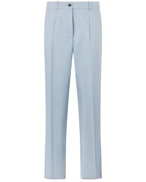 Nine:inthe:morning Straight Trousers - Blue