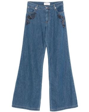 Ermanno Scervino Wide Jeans - Blue