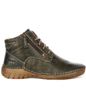 Josef Seibel Lace-Up Boots - Green
