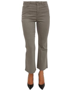 Marella Boot-Cut Jeans - Gris