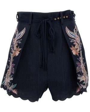 Zimmermann Rhiannon Tuck Short - Blauw
