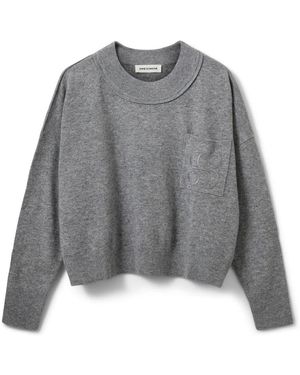 Sofie Schnoor Rundhals-Strickware - Grau