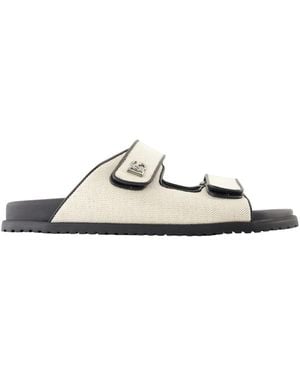 Dolce & Gabbana Sliders - Bianco