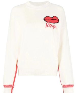 Sonia Rykiel Round-Neck Knitwear - Wit