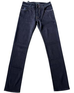 Hand Picked Straight Jeans - Azul