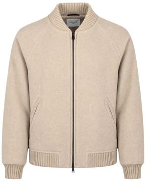 Circolo 1901 Bomber Zip Luxury Wool - Natur
