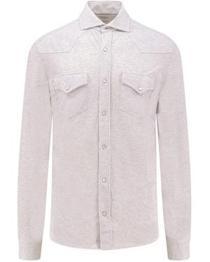 Brunello Cucinelli Casual Shirts - Blanc