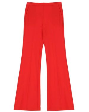 Imperial Wide Trousers - Rosso