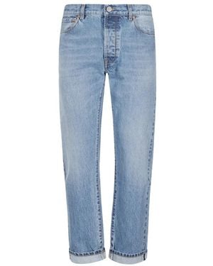Tela Genova Hellblaue Denim Jeans