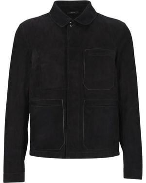 Tom Ford Wildlederjacke - Schwarz