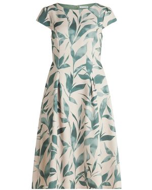 BETTY&CO Kleedjes ,Leer Cocktail Midi Jurk - Groen