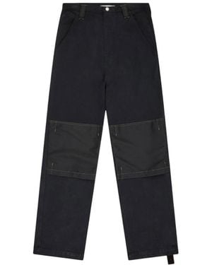 OAMC Broeken ,Zwart ,Katoen Peacemaker Werkbroek - Blauw