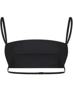 Jil Sander Sleeveless Tops - Noir
