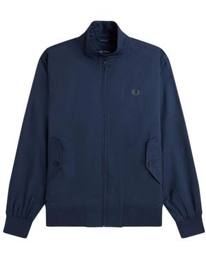 Fred Perry Bomber Jackets - Blue