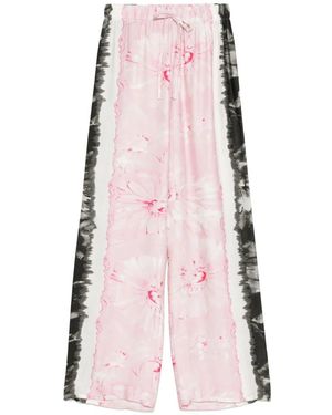 Ermanno Scervino Wide Trousers - Rosa