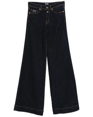Versace Jeans Couture Wide Jeans - Blue