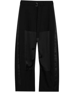 Sacai Wide Pants - Black