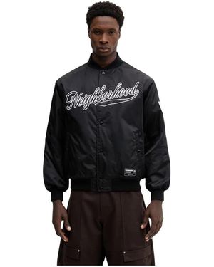 Neighborhood Bomber Jackets - Noir