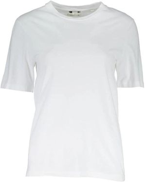 GANT Weißes Logo-T-Shirt