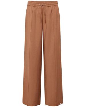 Le Comte Broeken ,Bruin ,Polyester Wijde Broek