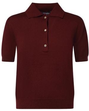 Max Mara Polo Shirts - Rojo