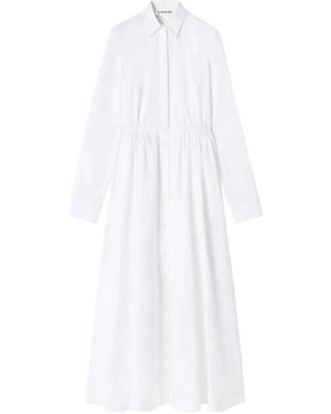 Lanvin Midi Overhemdjurk - Wit