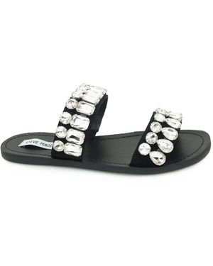 Steve Madden Sliders - Black