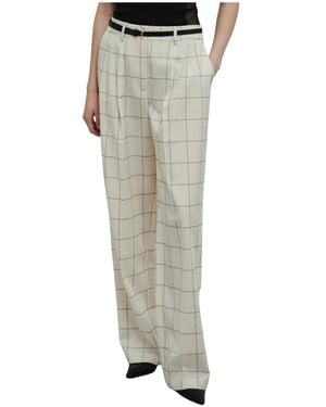 Erika Cavallini Semi Couture Wide Trousers - Grey
