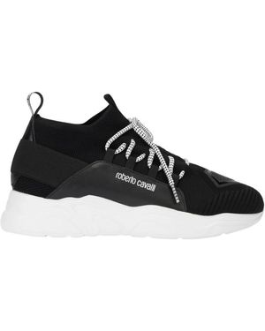 Baskets basses Roberto Cavalli pour homme Reductions en ligne jusqu a 54 Lyst