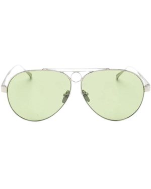 Facehide Accessoires ,Grijs ,Face Hide Zonnebril - Groen