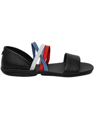 Camper Flat Sandals - Negro