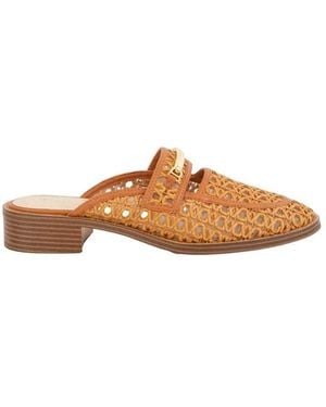 Twinset Heeled Mules - Marrón