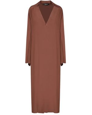 FEDERICA TOSI Maxi Kleider - Braun