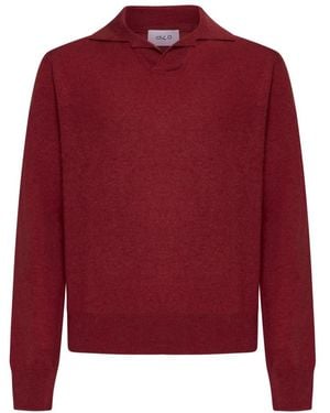 D4.0 Cashmere Knitwear - Red