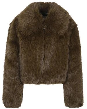 Frankie Shop Faux Fur & Shearling Jackets - Verde