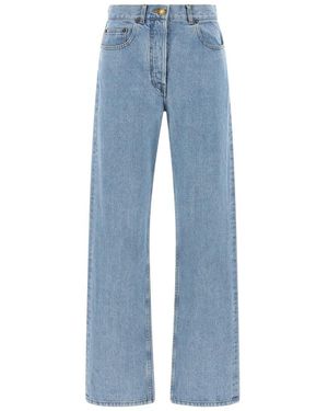 Thom Browne Gerades Jeans - Blau