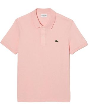 Lacoste Polo Shirts - Rose