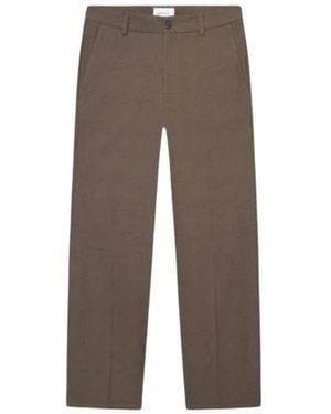 Les Deux Straight Trousers - Brown