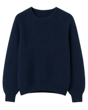 Opal Studio Round-Neck Knitwear - Blue
