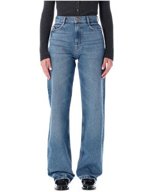 Sessun Straight Jeans - Blauw