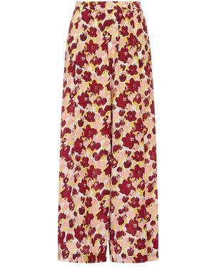 Marni Wide Trousers - Rojo